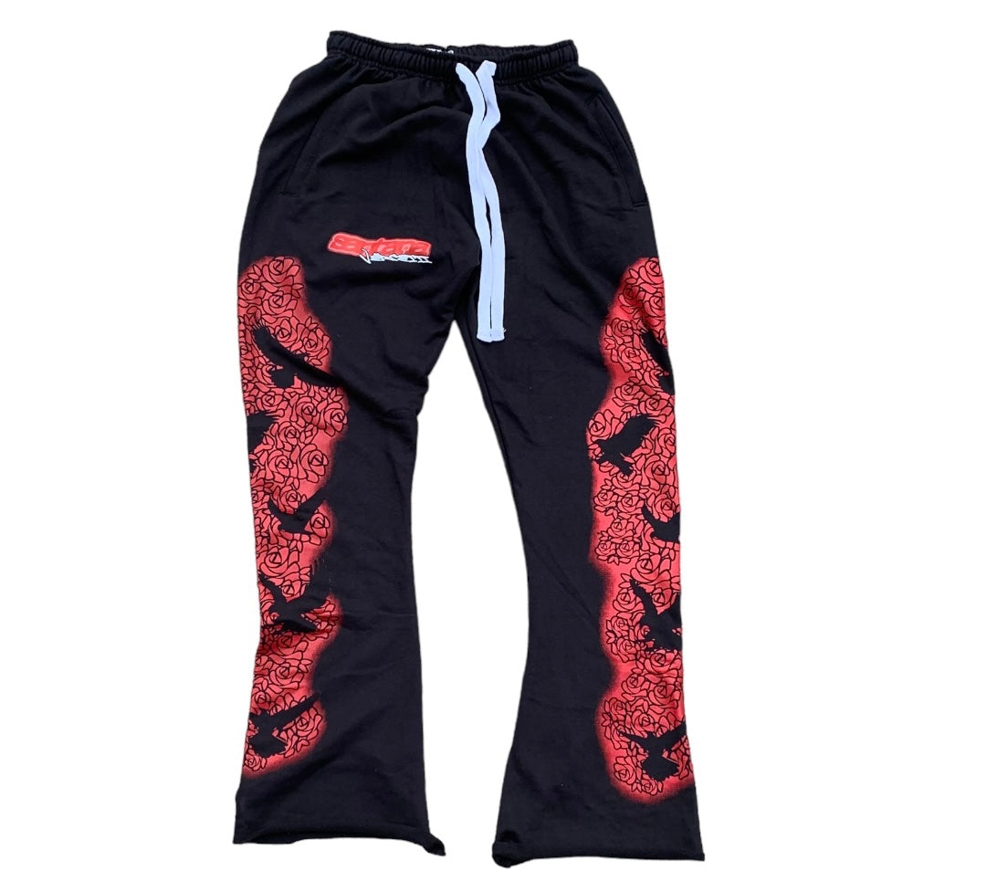 "PainInEveryPiece" FLARE SWEATPANTS