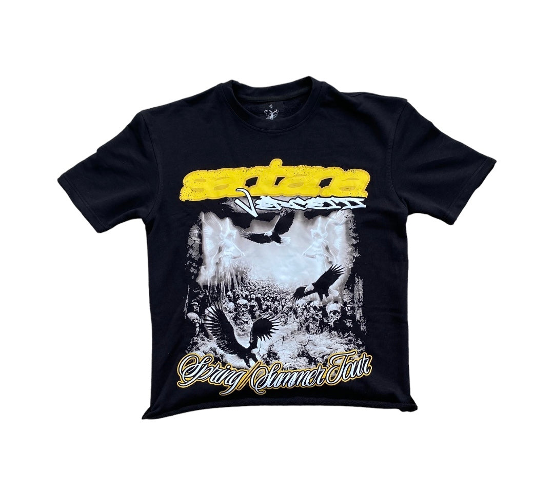 "SS23" TOUR SHIRT - YELLOW