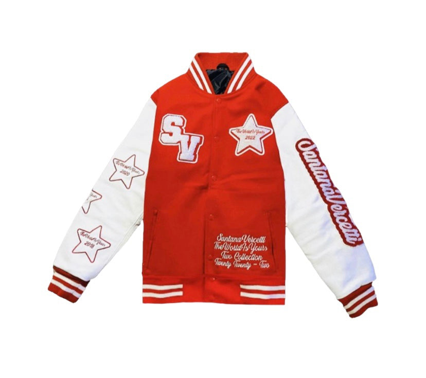 “TheWorldIsYours” VARSITY JACKET